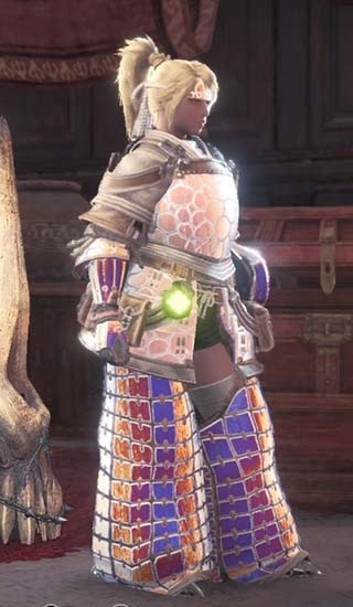 新しい重ね着装備追加 暁ノ武士誉 寂 は ラオシャンロンの凜 艶装備の後継でかわいいね Mhw 見た目重視 可愛い装備のブログ