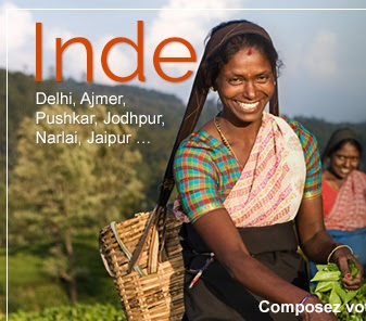  Inde    Delhi, Ajmer, Pushkar,    Jodhpur, Narlai, Jaipur ...
