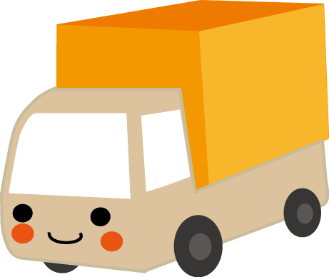 トラック君のイラスト 無料イラスト フリー素材