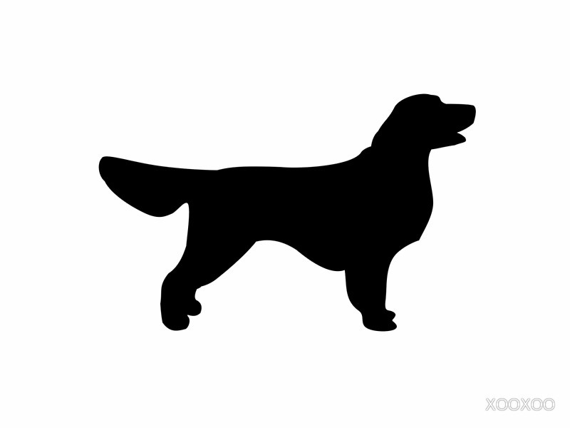 Download Golden Retriever Silhouette at GetDrawings | Free download