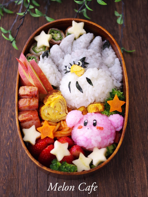 星のカービィのキャラ弁当 星のカービィ2 から 今度はカービィとクー めろんカフェ Powered By ライブドアブログ