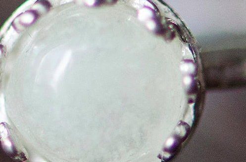 YEP, YOU HEARD THAT RIGHT. It's breast milk preserved in resin.