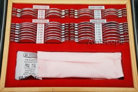 Optical 48PCS Metal Rims Trial Frame Lens Set Optometry plus Trial Frame On Sale