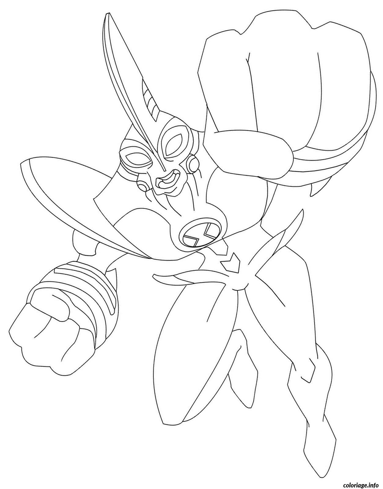 Coloriage Dessin Ben 10 88 Dessin   Imprimer