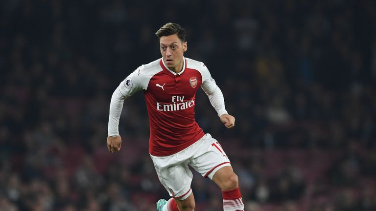 Ozil has been linked with a January move to Manchester United