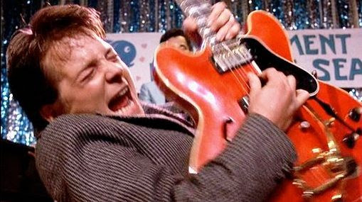 あえて時代考証を無視してギブソンes 345tdcを使った映画 バック トゥ ザ フューチャー Extra便 Tap The Pop