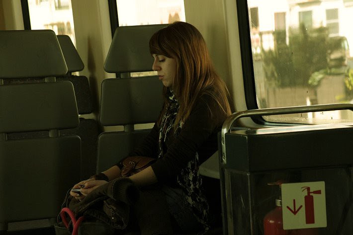 thinking girl