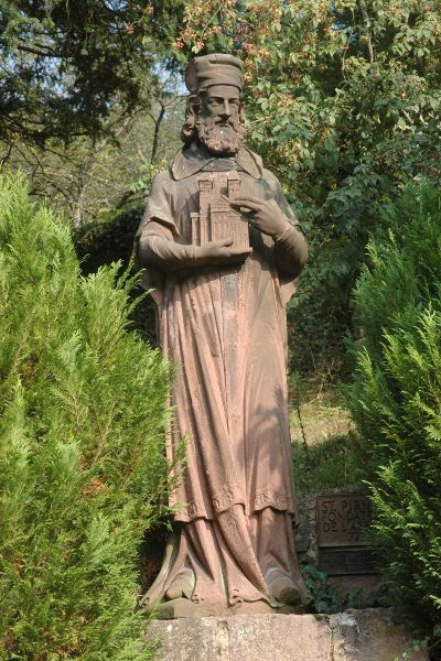 Saint Pirmin, Evêque-abbé de Reichenau († v. 755)