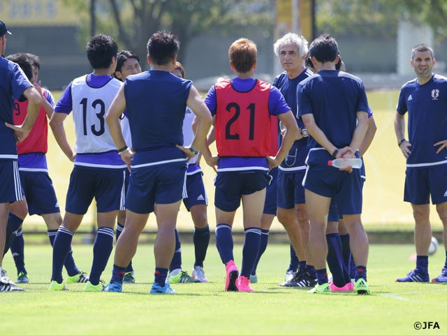 Samurai Blue 韓国戦へ調整 Eaff東アジアカップ Jfa 公益財団法人日本サッカー協会