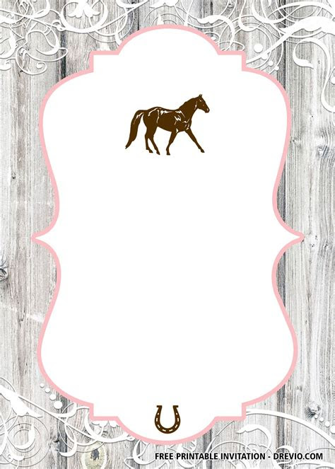 View card add to cart. free horse invitation templates horse birthday horse birthday