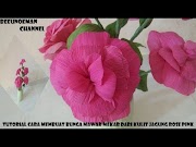 Terupdate Tutorial Cara Membuat Bunga Mawar Mekar Dari Kulit Jagung Rose Pink, Paling Baru!
