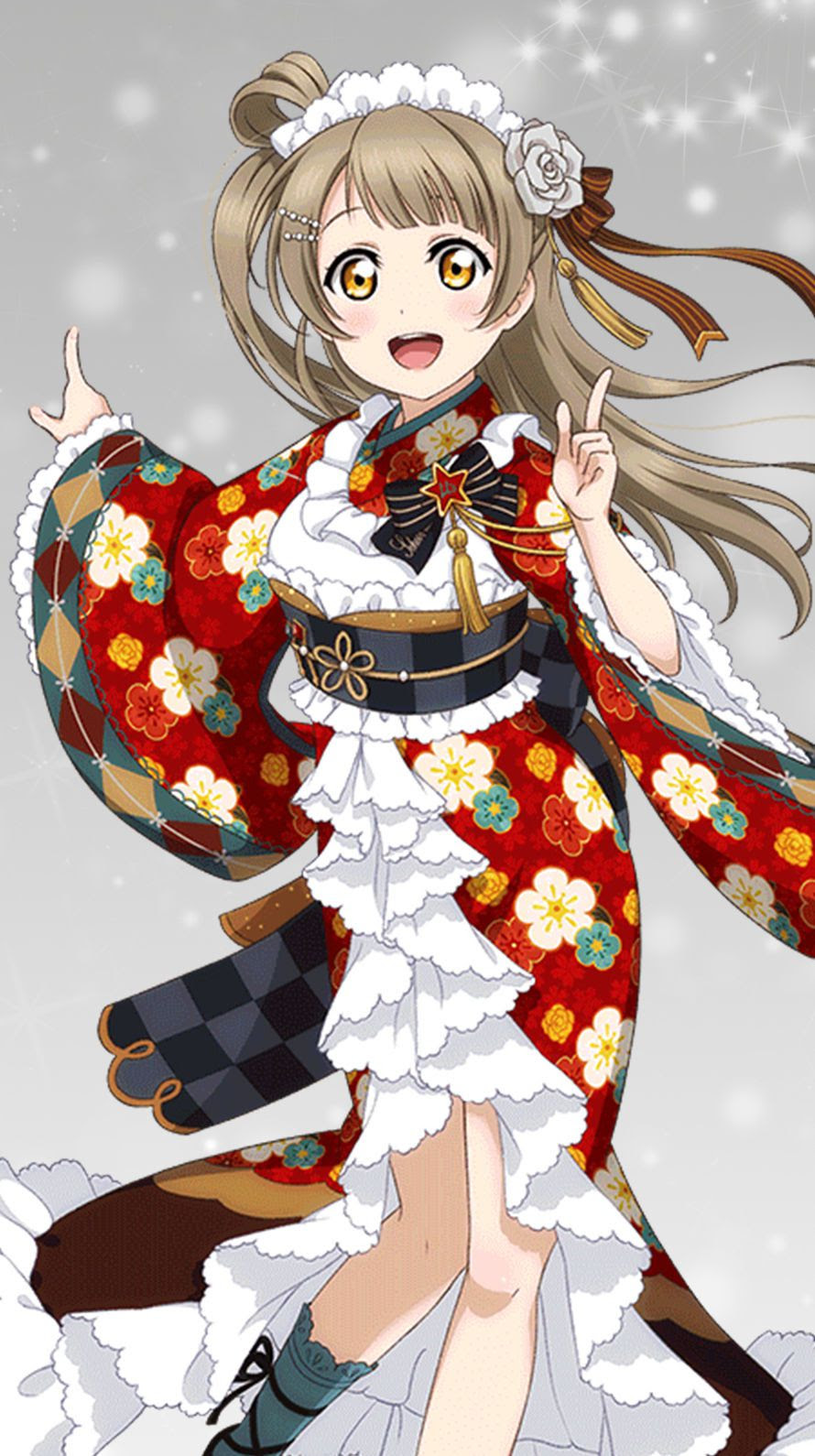 ことりちゃん誕生日 南ことりのリボン 衣装とキャラクターデザインの