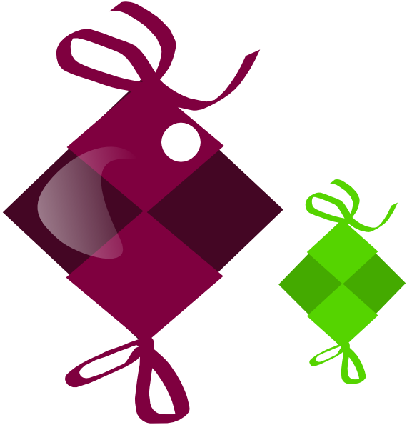 Ketupat Clip Art at Clker.com - vector clip art online 