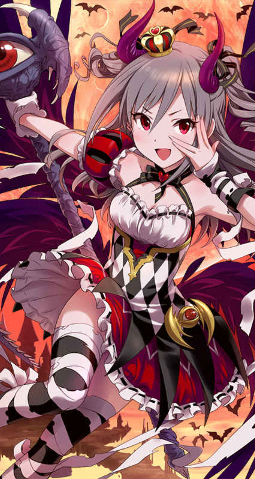 アイドルマスターシンデレラガールズ Iphone壁紙 画像 11 神崎蘭子 Iphone6壁紙 Iphone5壁紙 アニメ壁紙ネット Pc Android Iphone壁紙 画像