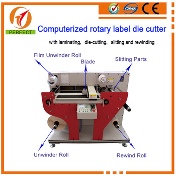 Ce Certificated 320 Digital Roll To Roll Label Die Cutter - Label die cutting machine