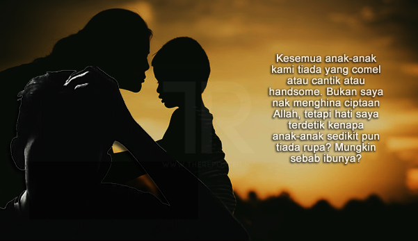 "Saya good looking tapi isteri saya tak cantik, keenam-enam anak saya semua tak cantik dan tak hensem, adakah disebabkan oleh ibunya?" - Apa jawapan anda buat suami ini?