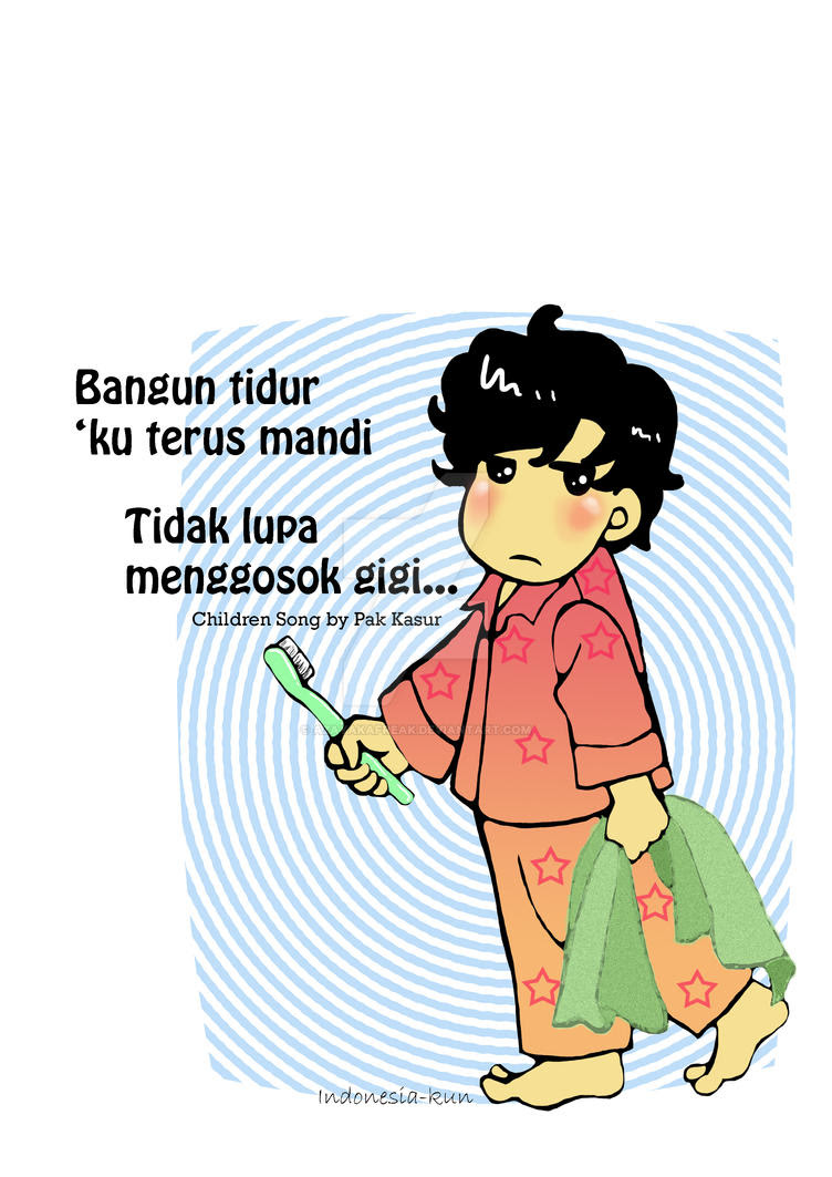 Bangun Tidur Ku Terus Mandi 343601967