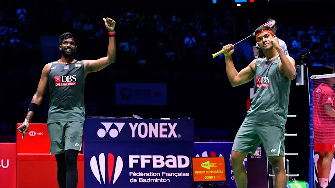 Satwik-Chirag win French Open doubles title