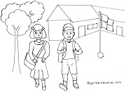 Populer 37+ Mewarnai Gambar Sekolah