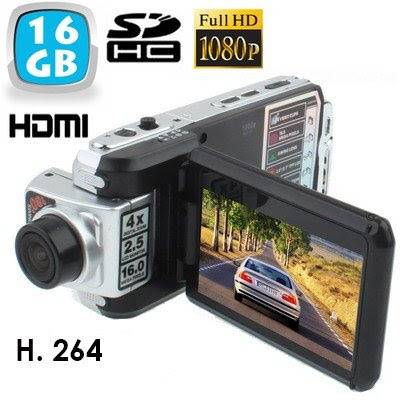  Yonis - Caméra Sport Embarquée Voiture Boite Noire Auto Grand Angle Hd 1080P 16Go