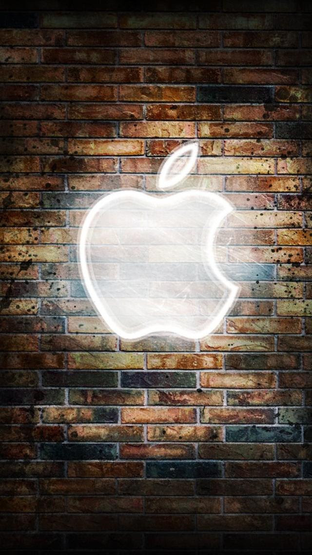 壁紙 アップルロゴのスマホ壁紙640x1136 Apple I5074 Jpg 壁紙box