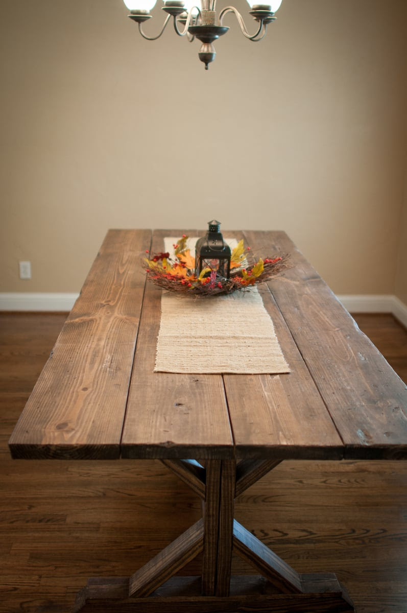 Ana White | Farmhouse X Table - DIY Projects