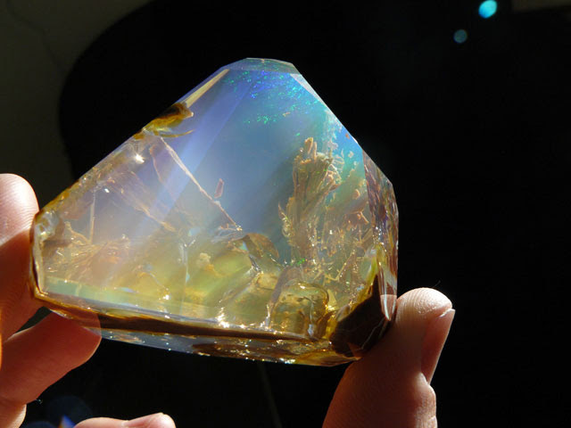 océan à l'intérieur d'une opale Oregon butte (2)