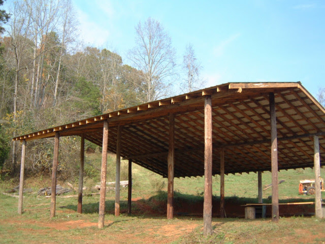 Building a Pole Barn Shed