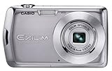 Casio EXILIM EX-Z2 SR Digitalkamera (12 Megapixel, 3-fach opt. Zoom, 6,9 cm (2,7 Zoll) Display) silber
