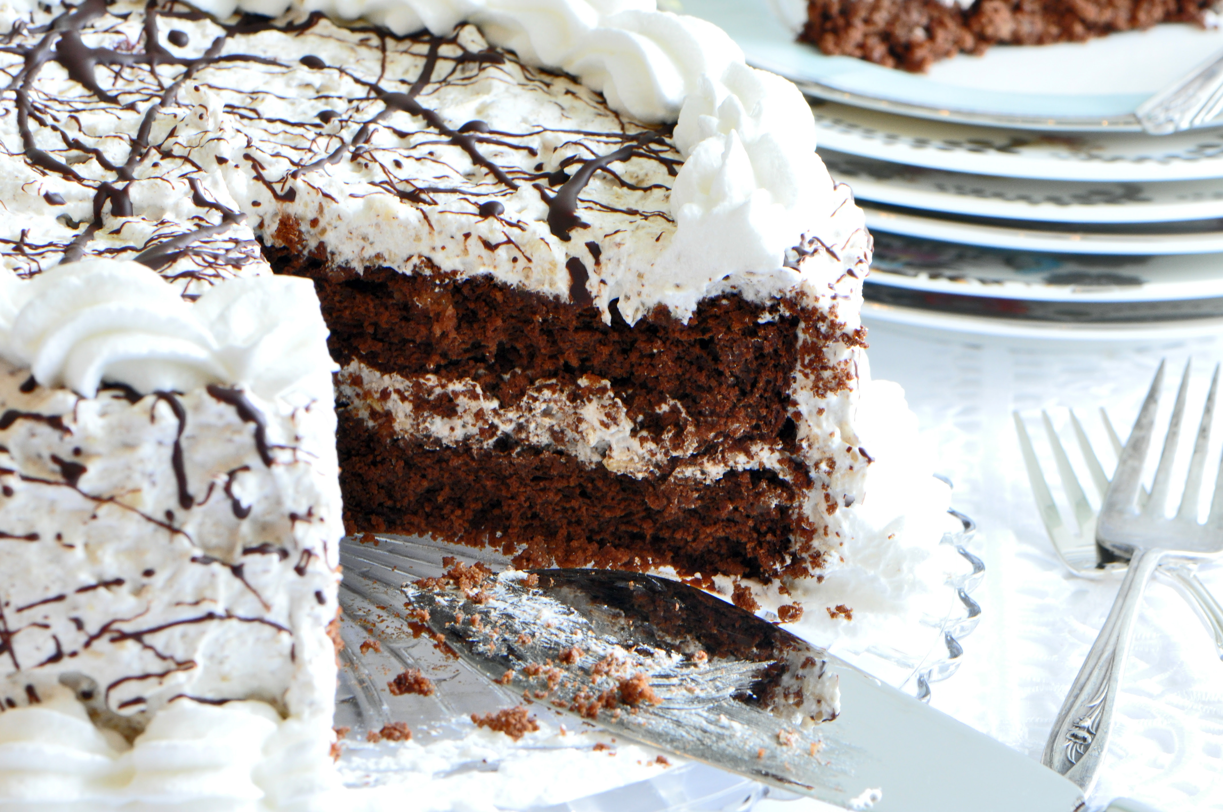 Passover Dessert - Chocolate Noisette Layer Cake Recipe