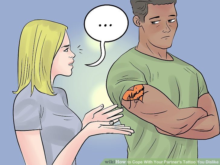 Cope With Your Partner's Tattoo You Dislike Step 6.jpg