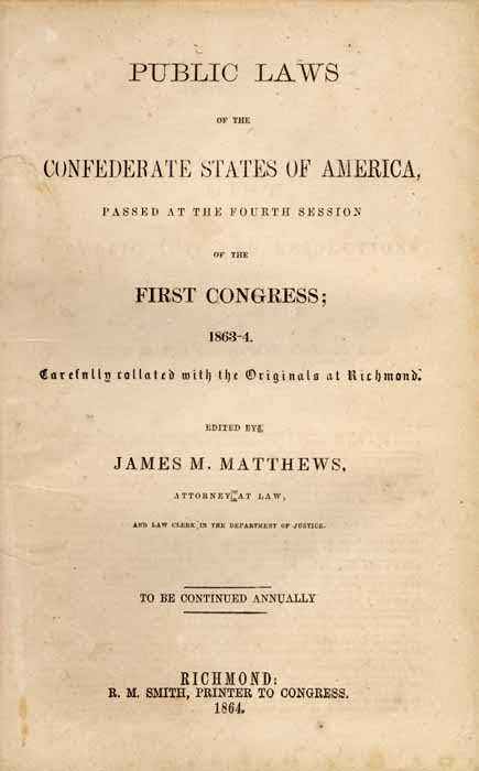 The Statutes at Large of the