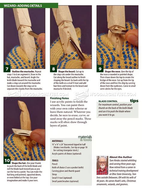 minute wizard wood carving patterns woodarchivist