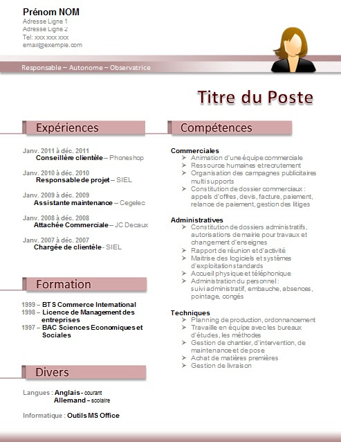 Voir tous les modÃ¨les de lettre de motivation