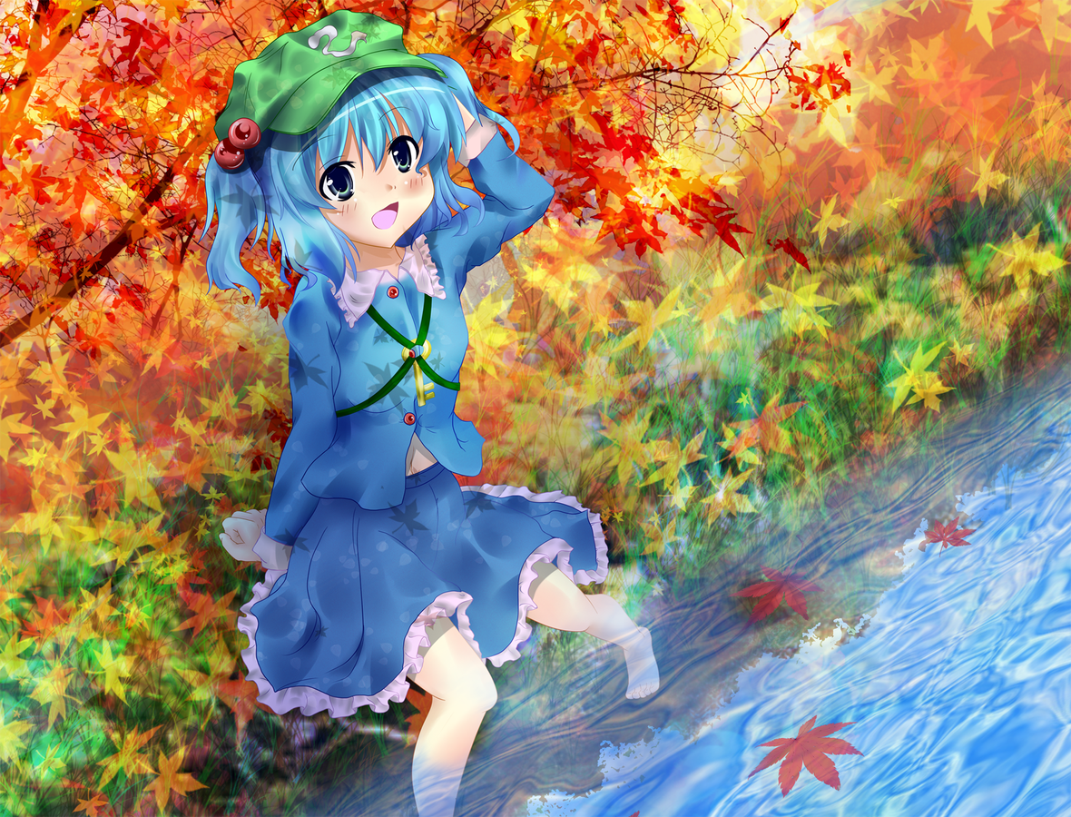 東方 にとり 壁紙 Kabegami Jp