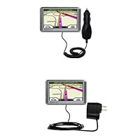 Essential Gomadic AC /DC Charge Accessory Bundle for the Garmin Nuvi 255W 255WT 255. Kit includes the Gomadic Home and Car Chargers at a Money Saving Price. Based on TipExchange Technology