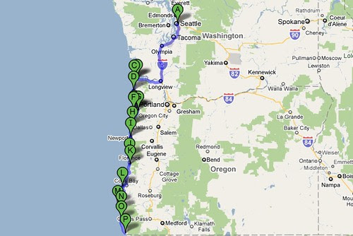 Oregon coast roadtrip