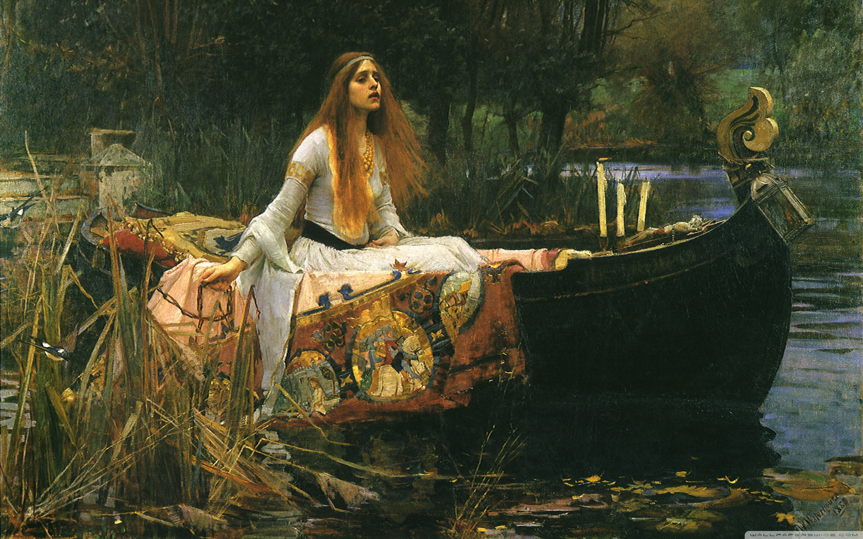 John William Waterhouse Painting 4K HD Desktop Wallpaper 