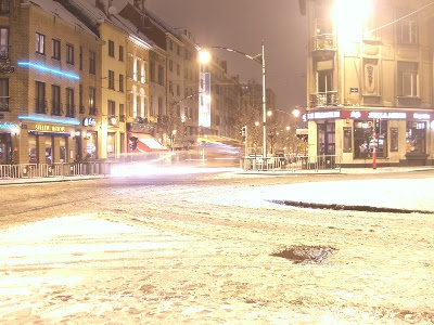 Nieve en Bruselas
