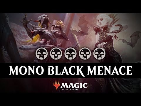 💀💀💀 Mono Black Menace Aggro | Ranked Innistrad Midnight Hunt | Standard MTG Arena