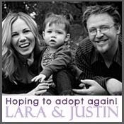 Justin and Lara Hope 2 Adopt