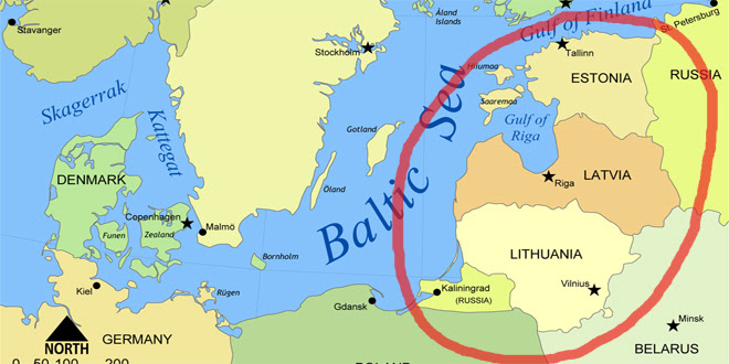 Litvanija Mapa | superjoden