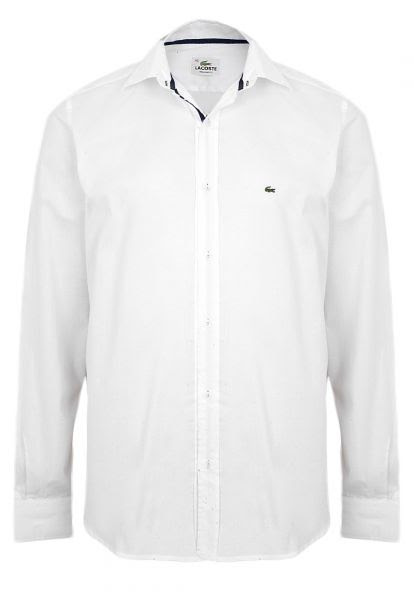 Camisa Lacoste Basic Branca