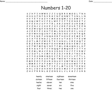 Webour number word search collection is here to make learning numbers an exciting adventure for your little ones! free printable number word search number words word free printable