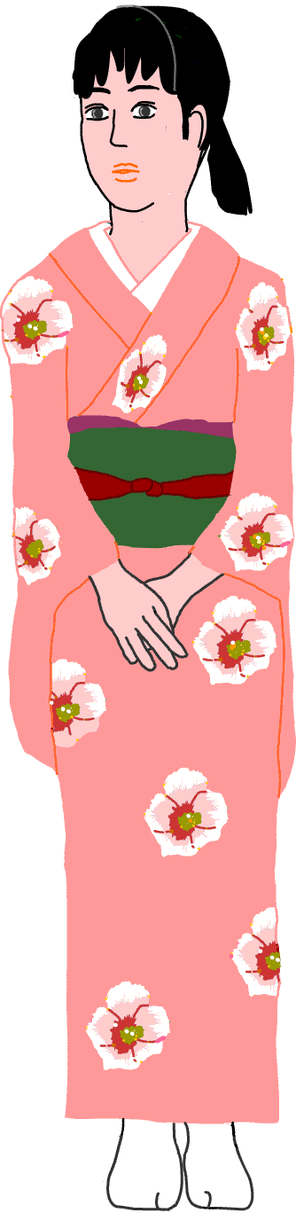 着物 イラスト 和服 無料