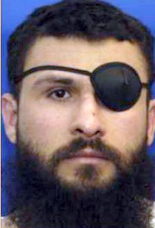 Third in command: Abu Zubaydah was only behind Osama Bin Laden and the group's current leader, Ayman al-Zawahiri