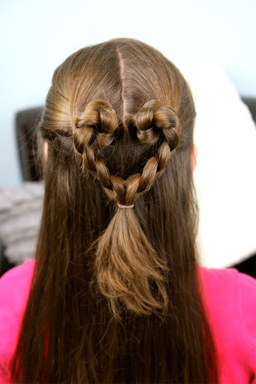15+ Valentine's Day Hairstyle Ideas & Looks For Little ...