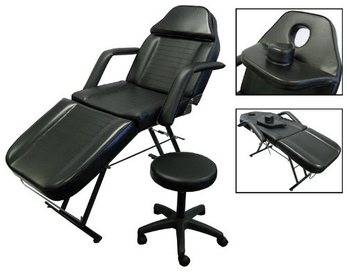 Cheap New Massage Table Bed Chair Beauty Barber Chair Facial Tattoo Chair 