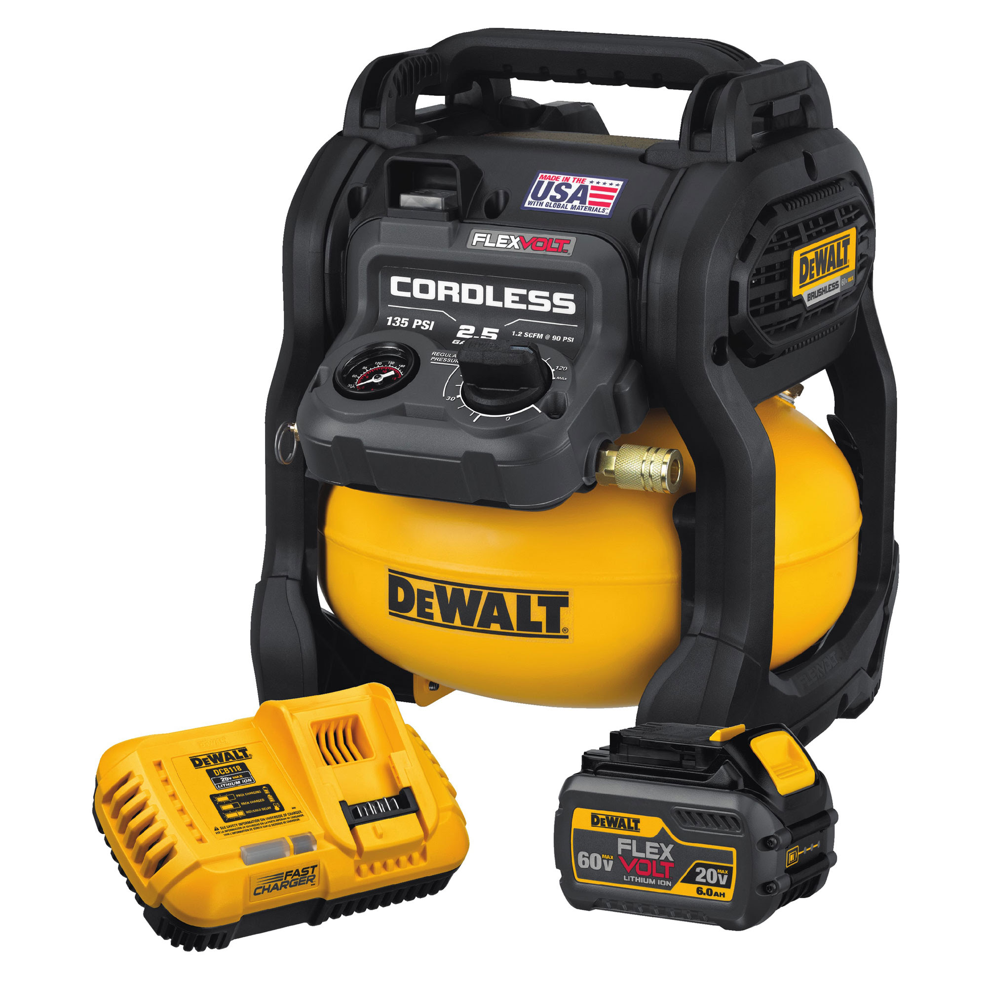 Portable Compressor from DEWALT| Concrete Construction