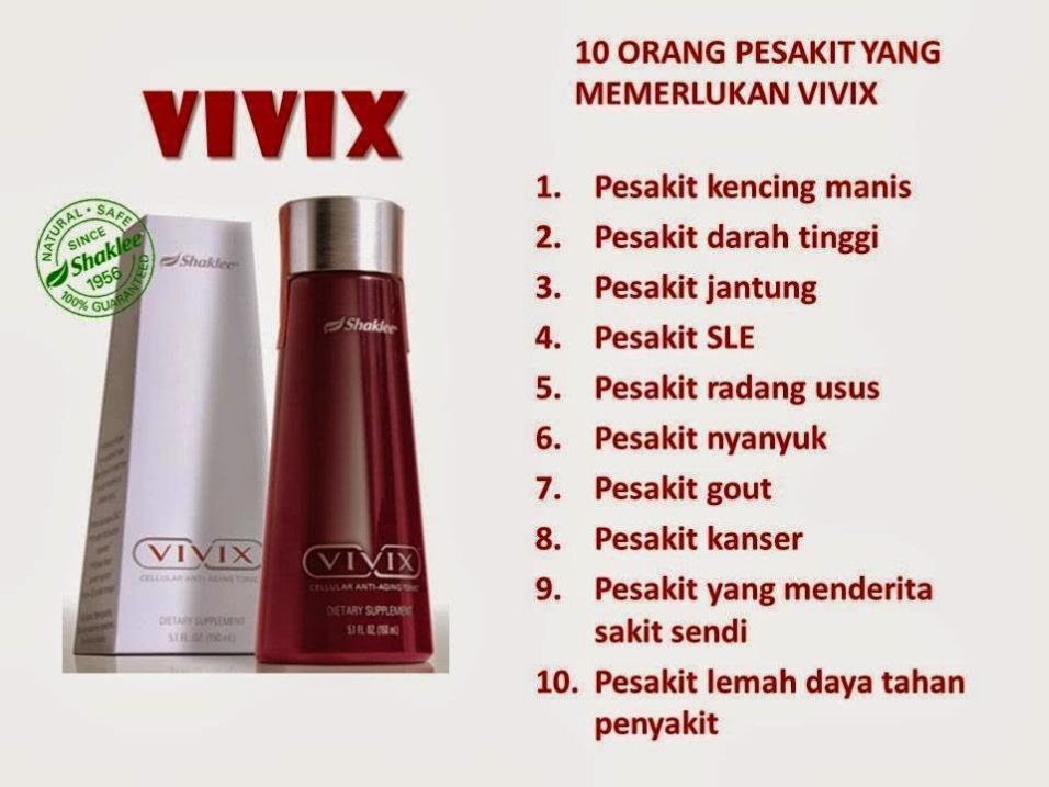 Kenapa Mesti Makan Vivix?  Khasiat, Kelebihan & Manfaat 